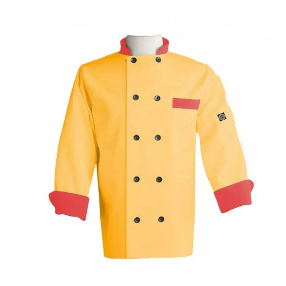 Restaurant & Bar Uniform Chef Uniform from Pakistan OEM Restaurant 100% Cotton 65% Polyester 35% Cotton Breathable for Men Grey