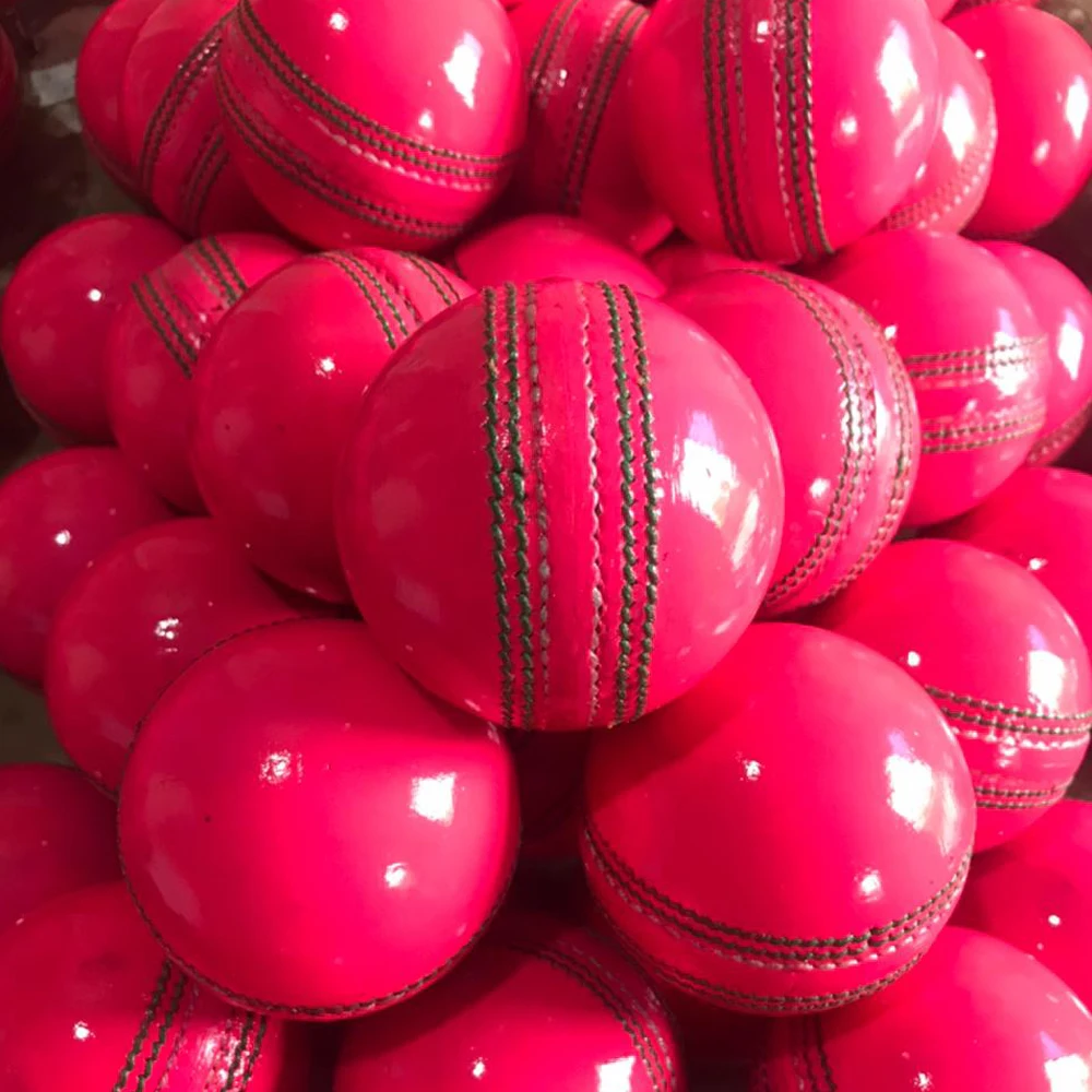 Hot Sale Cricket Leather Balls International Hard Ball Accept Custom Logo Top Quality League Cricket Ball