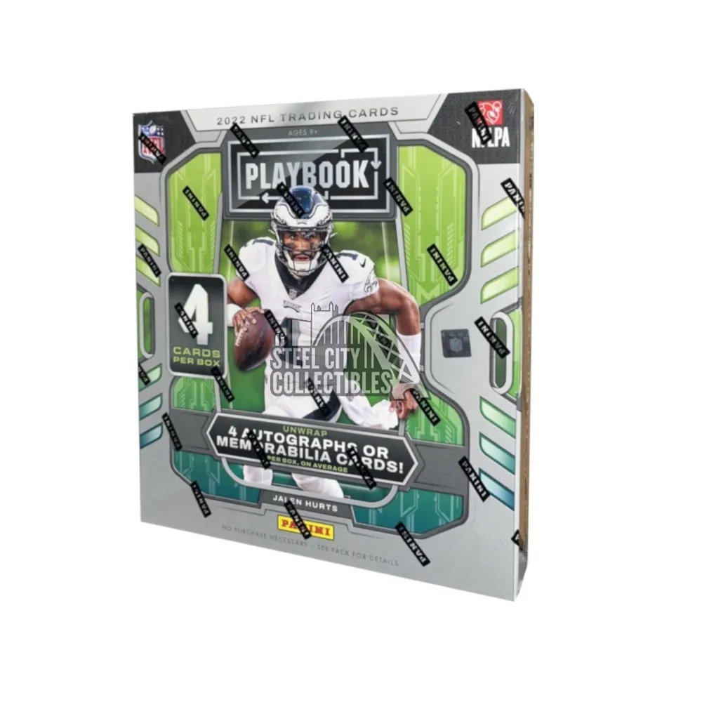 WHOLESALES PRICE 2022 Panini Playbook Football Hobby Full Box