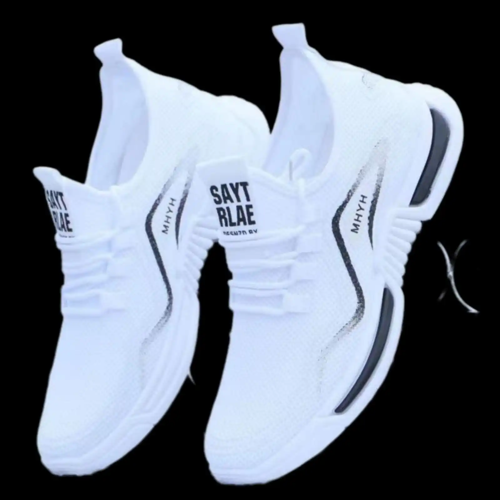 Fashionable Mesh Upper Casual Skateboard Shoes for Men Comfortable Sports Sneakers with Platform for Walking From Bangladesh