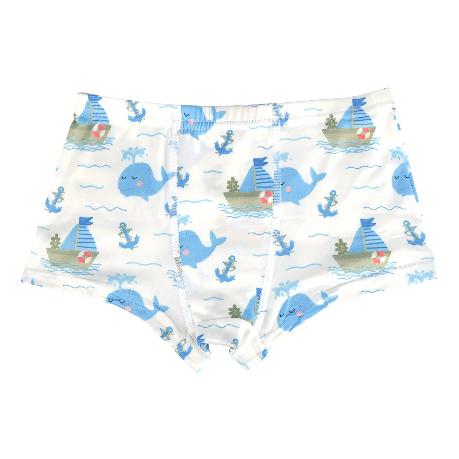 Hot Sale Customize Cartoon Print Brief Children Boxers Young Boys Underwear