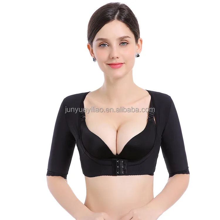 Body Shaper Corset Beautiful Back Underwear Shape Vest Slimming Shirt Corset Half Sleeve Shapewear
