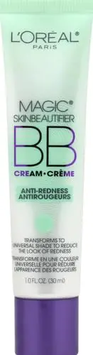 Loreal Paris Makeup Magic Skin Beautifier BB Cream Tinted Moisturizer, Anti-Redness, 1 fl oz, 1 Count