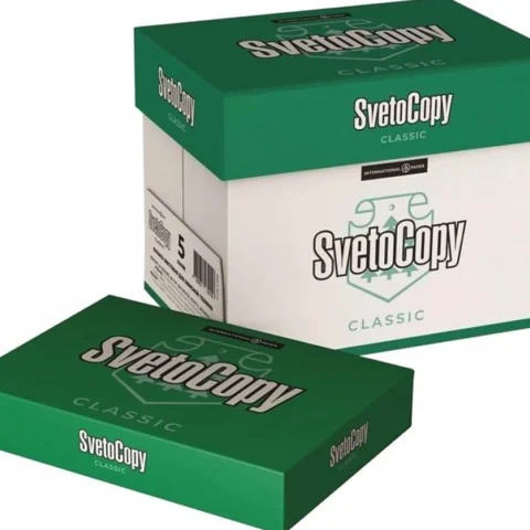 100% целлюлоза 80 GSM SVETOCOPY A4 копировальная бумага