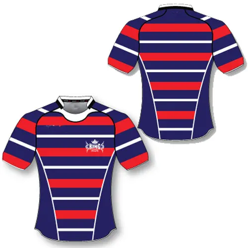 Custom Full Sublimation Polyester NRL Rugby League Jerseys for Men Name and Number Display Club Rugby Football Wear