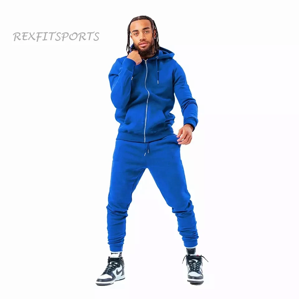 Factory Direct Supply Sweat suits Jogging Suit Zip Up Hoodie Tracksuits Custom Tracksuit For Men Gym Training Wear Tracksuit