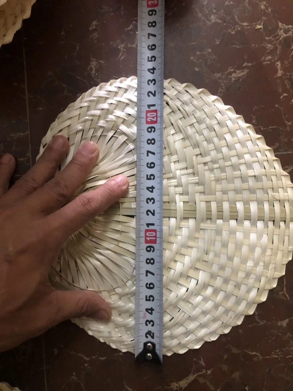 VietNam Wholesale Custom Product Heart Shaped Bamboo Hand Fan For Wedding