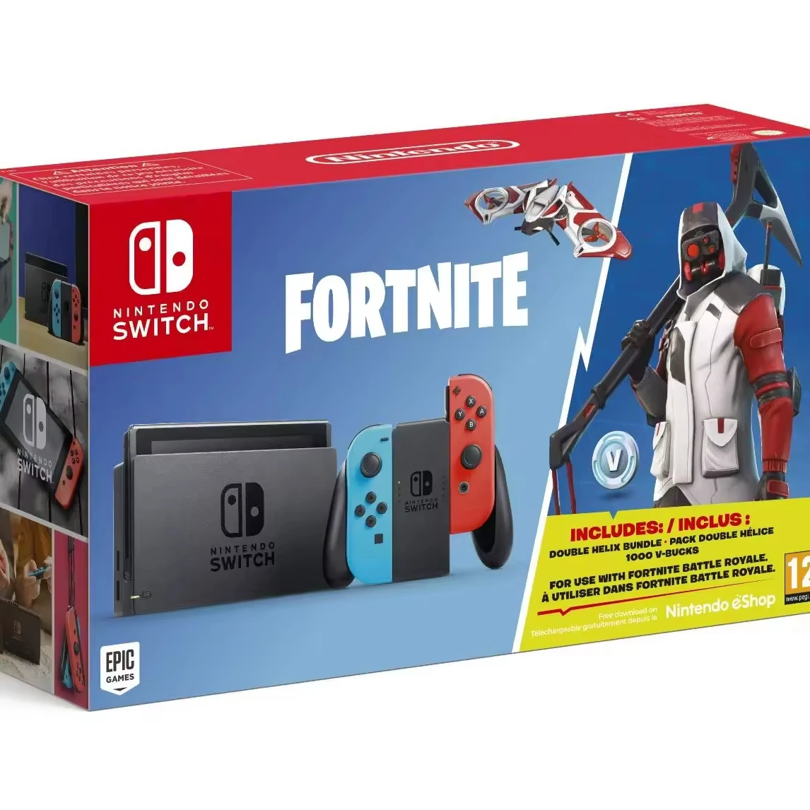 Nintendos switch Fornite двойная спиральная консоль комплект специальный набор в наличии купить 5 получить 1