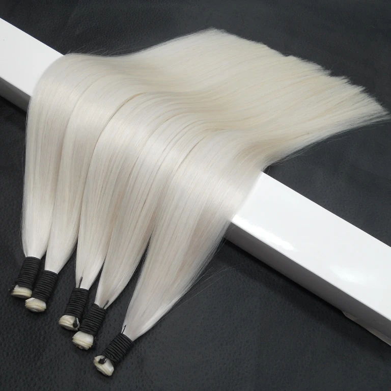 New Design Genius Russian 2022 New Weft Hair Seamless Can Be Cut Remy Hand Tied Weft Hair Genius Weft Extension