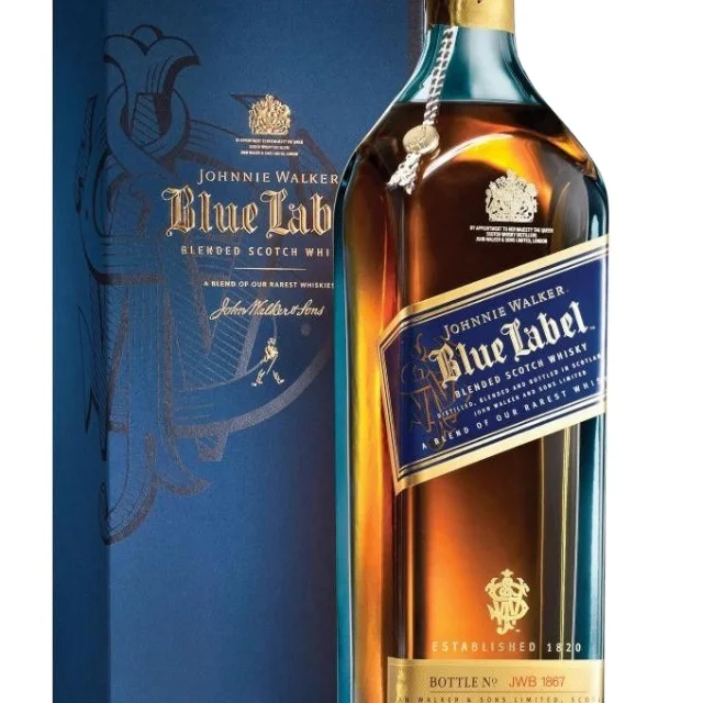 Шотландский Виски 70cl с голубой этикеткой