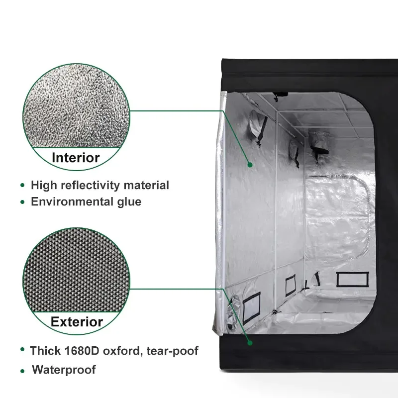 Colors Customizable Large Hydroponic Mushroom Strawberry   Cultivation Grow Room Grow Box GrowboxTent Kits  For Indoor