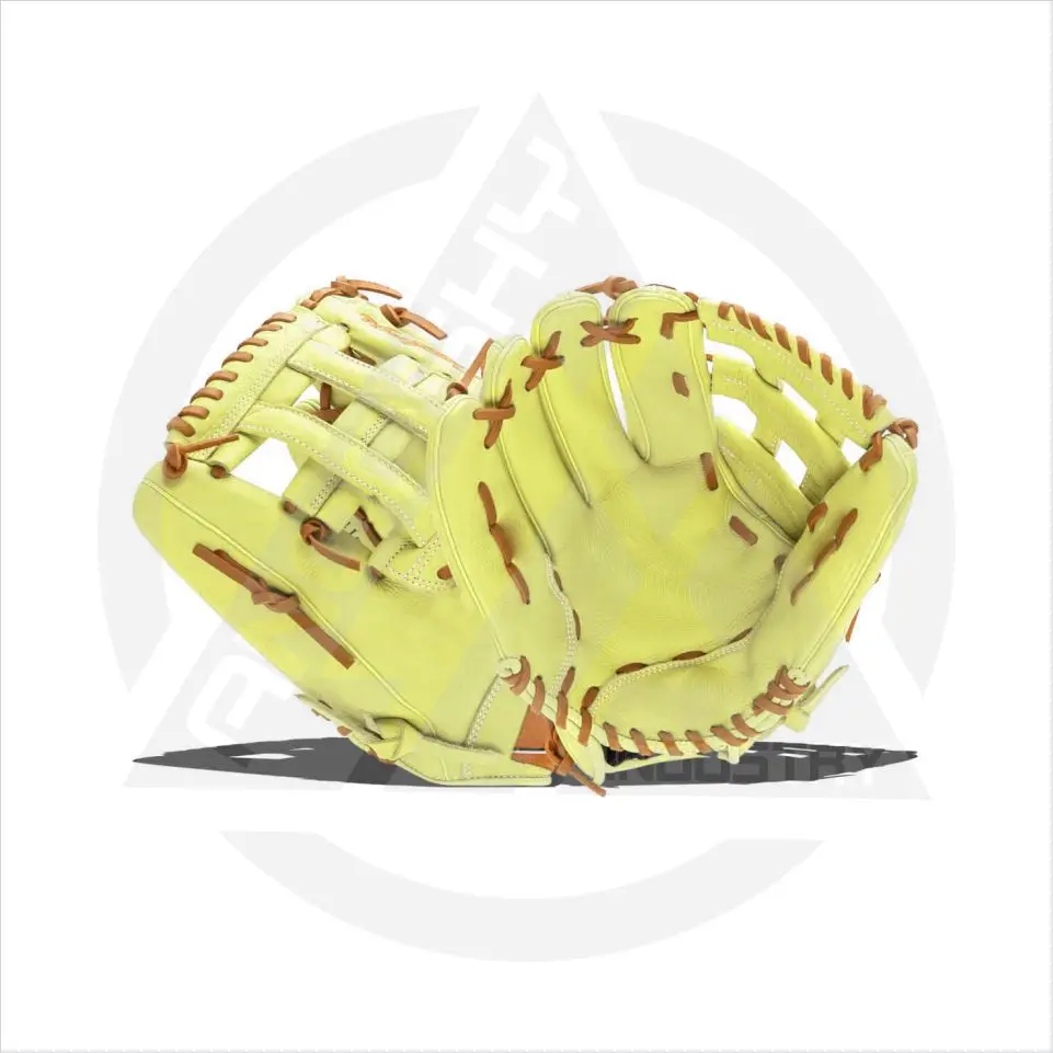 High Quality Genuine Leather Custom Made Baseball Softball Gloves Fielding Baseball Gloves Batting Gloves OEM logo/ Label