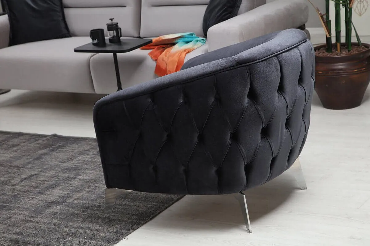 wooden Sofa Armchairs Living Furniture economic Wholesale Couch Velvet hygenic Seat Set Style Fabric Packing Room (ider Planet)