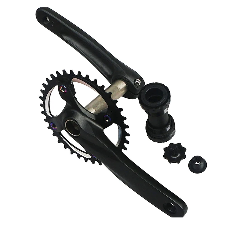 Bicycle Accessories Sprocket 24-34-42T Mountain Bike Crankset Chain Wheel 8-speed Gear 42T Plate Square Hole Crankset