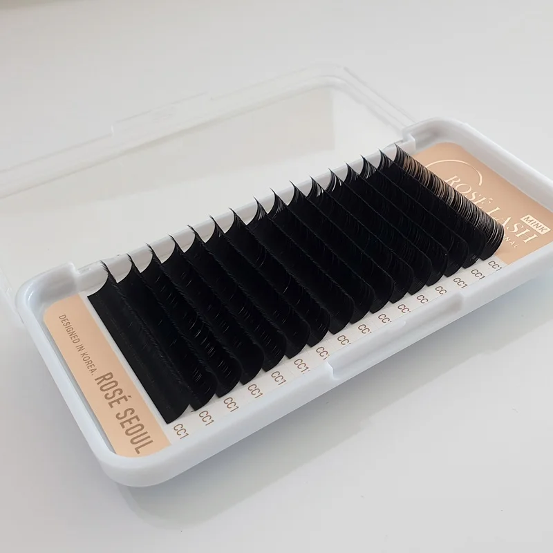[ROSE LASH] Premium Mink Eyelash Extensions, Korean PBT materiel Eyelash Accessories