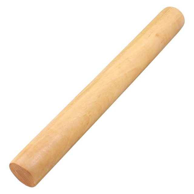 New Design Stainless Steel Rolling Pin and Board Baking Pastry Mat Bakeware Use Wooden Dough Roller