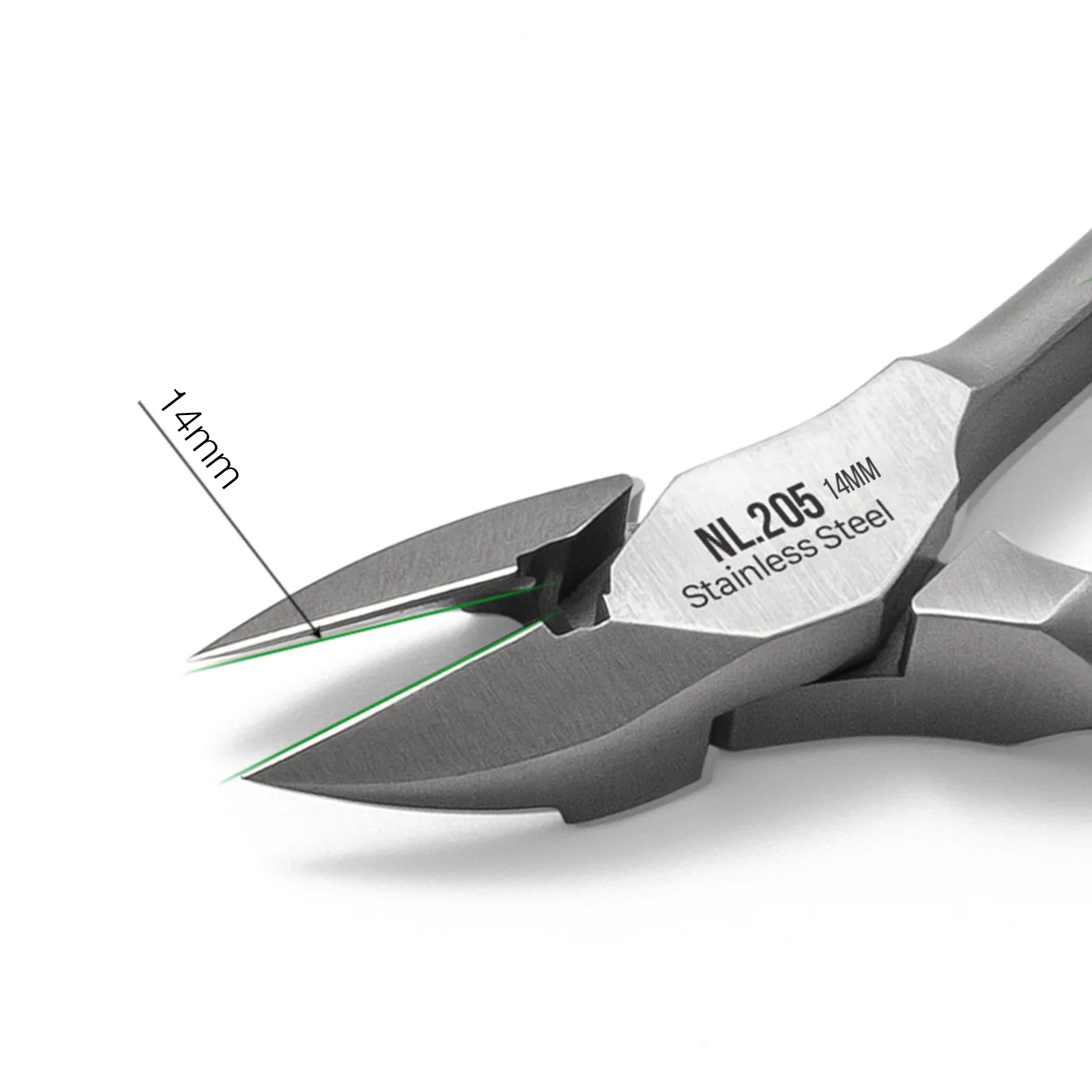 Wholesale Grey 115.5mm x 44.5mm Stainless Steel Nghia Nail Nippers Personal Care Export Paper Box Packaging