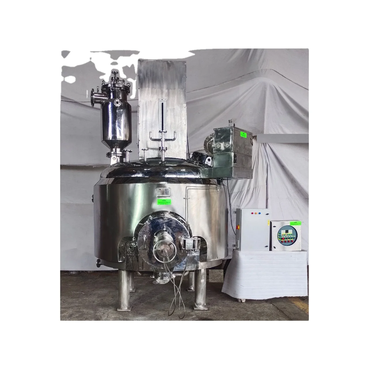 Агитированная промышленная нутская фильтровальная сушилка из нержавеющей стали, агитированная нутская фильтровальная сушилка, предоставляющая услуги за рубежом