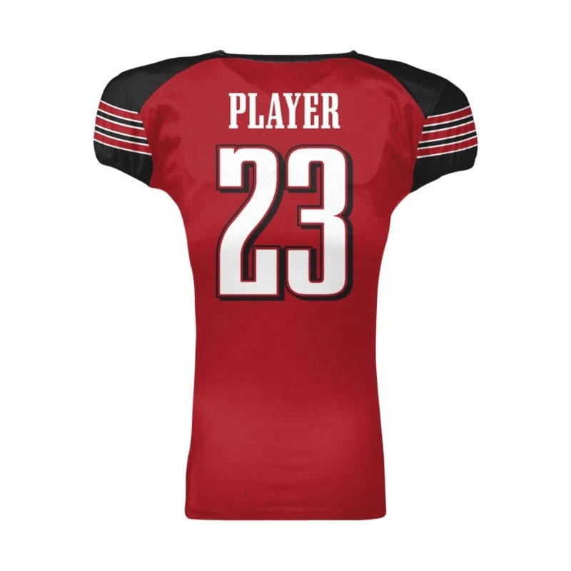 custom made sublimated warrior team american football jersey
