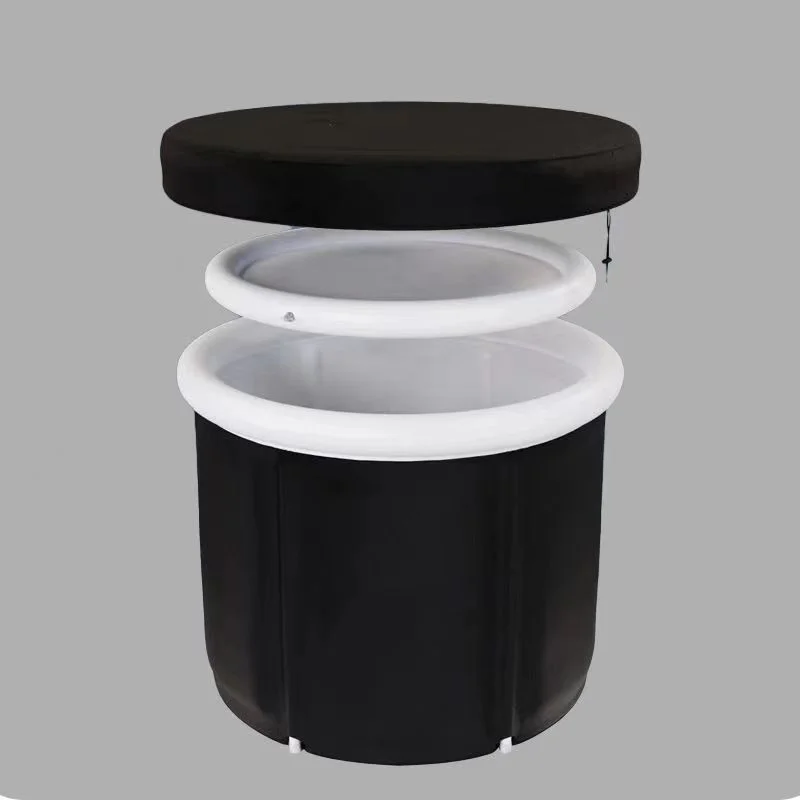 Customized 5 Star glass fiber Square ice bath tub drop stitch inflatable tubes for athletes