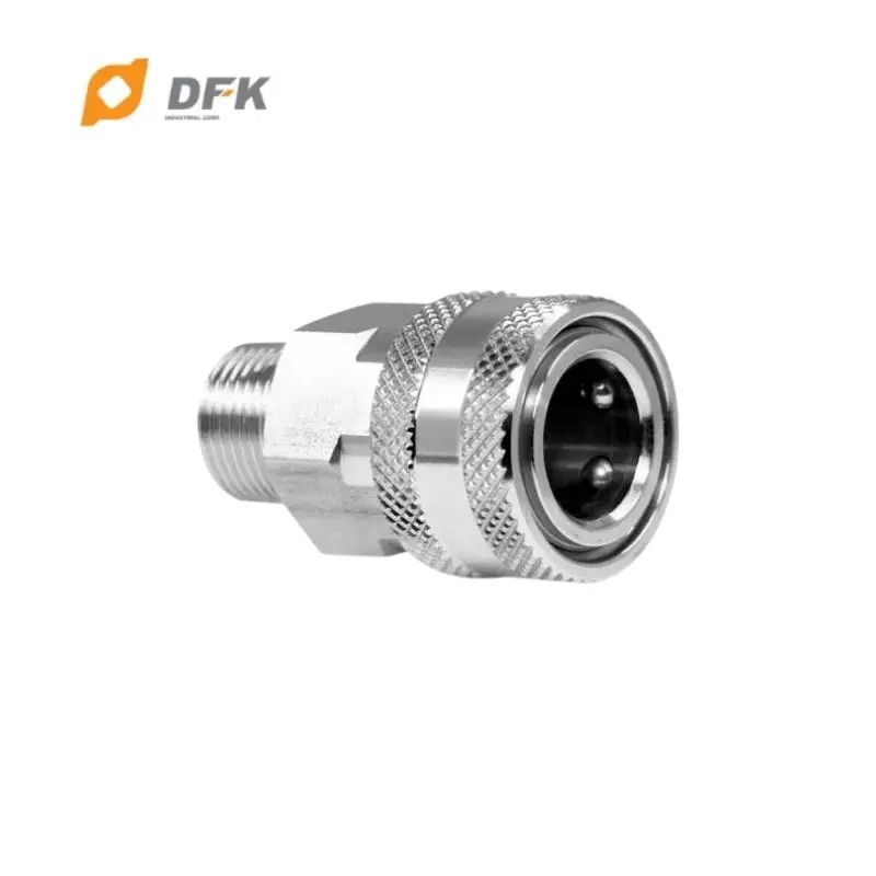 Прямой сквозной быстроразъемный соединитель Штекерный разъем