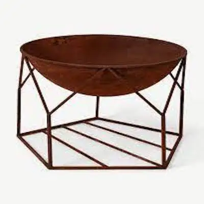 Black Iron Wire Fireplaces Outdoor Garden Accessories Hiking Camping Equipment Christmas Winter Easter Burning Fire Pit