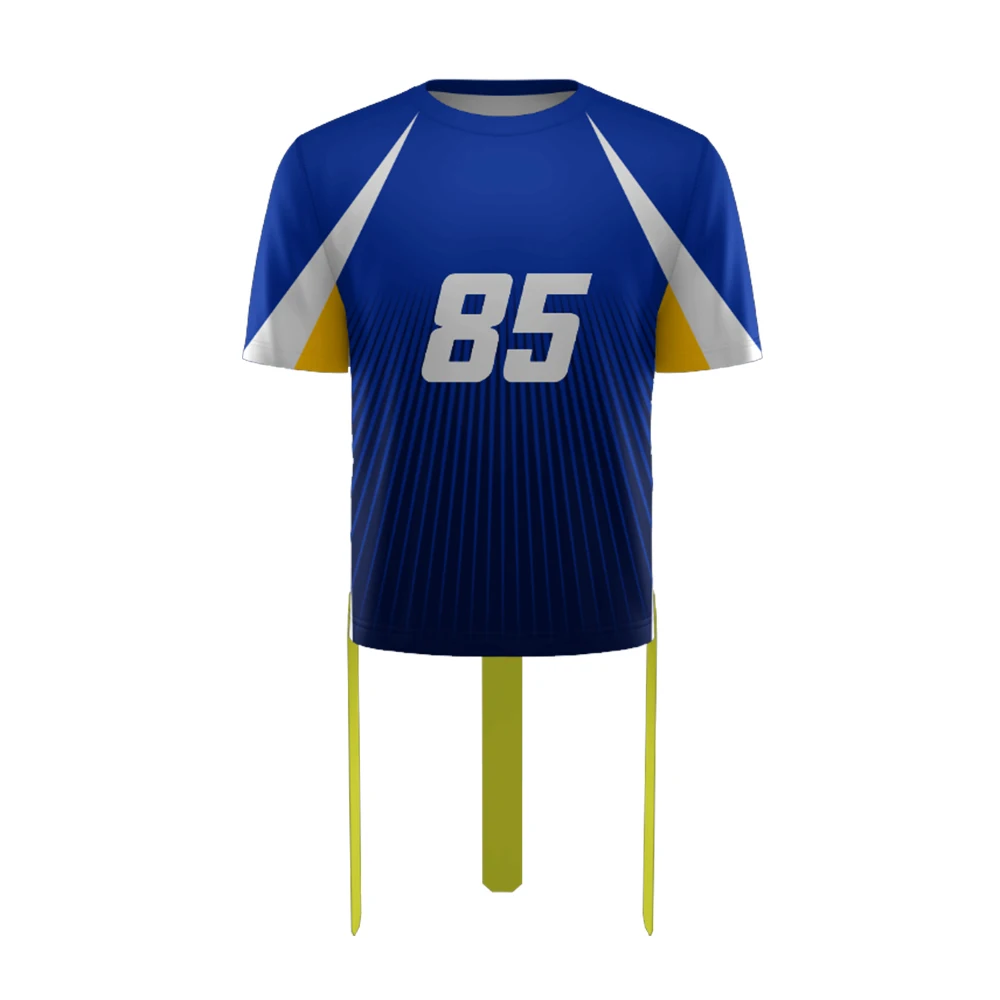 custom wholesale flag football belts flag fidget sublimation 100% youth pattern american flag American football uniform