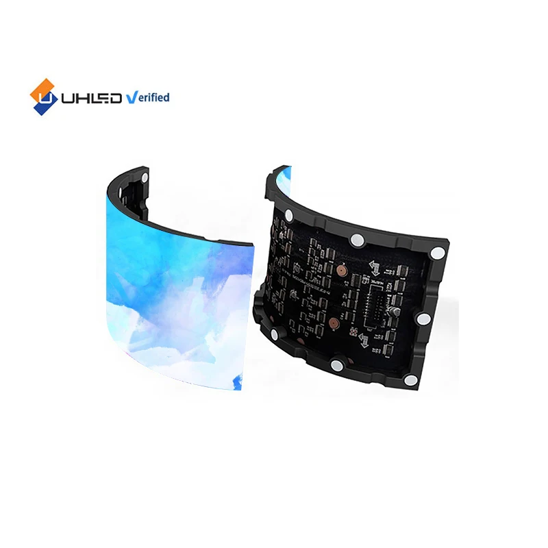 Factory Manufacture P2.5mm Indoor Soft LED Module Curved LED Video Wall 320*160mm Flexible LED Display module