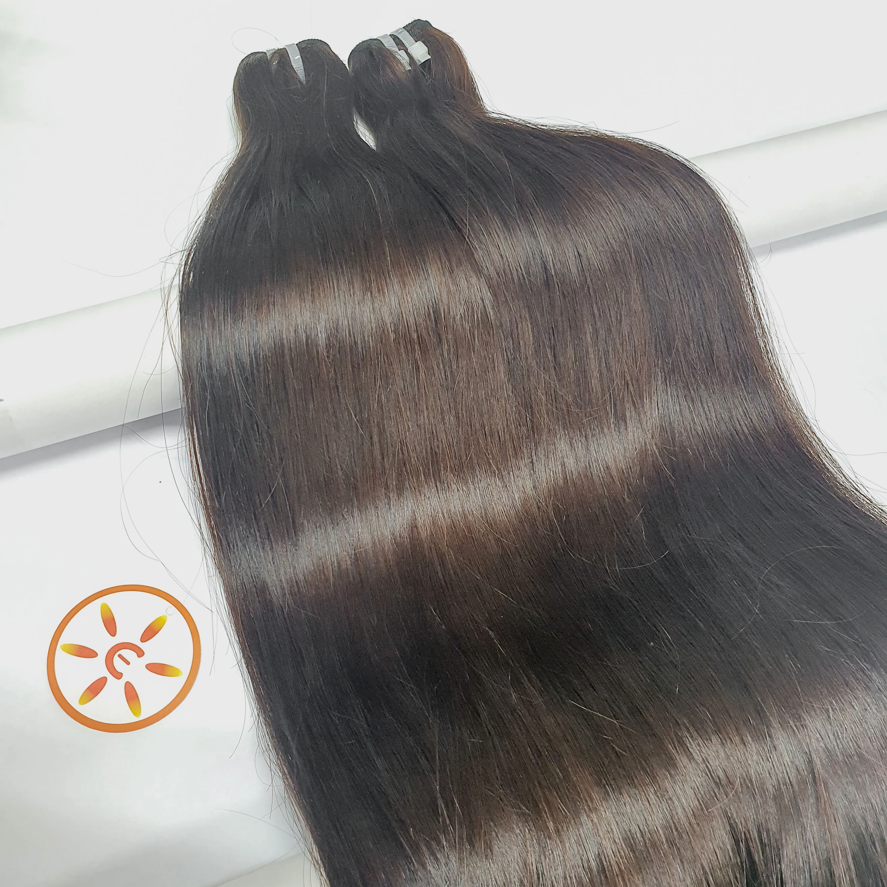 E-HAIR VIETNAM | Black Natural weft Human Hair Natural color, 100% Human Hair Extensions Wholesale Vietnam Hair