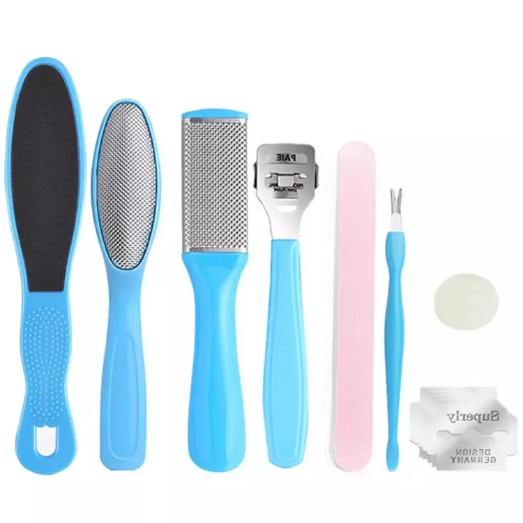 Оптовая продажа профессиональный педикюрный набор пилка для ног Рашпиль удаления омертвевшей кожи и мозолей инструментов педикюра