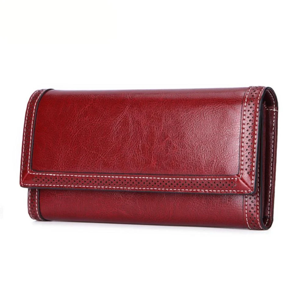 Premium High Quality Cheap Price 2022 Women Custom Size Outdoor Wear Women Leather Wallets