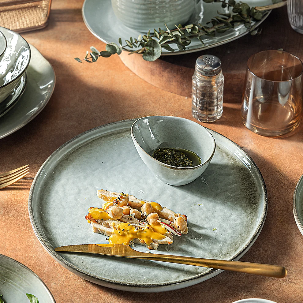 Керамические тарелки Vajilla Luxe Platos para restaurant vaisselle Mexican десертный поднос Vajillas de porcelana керамическая посуда