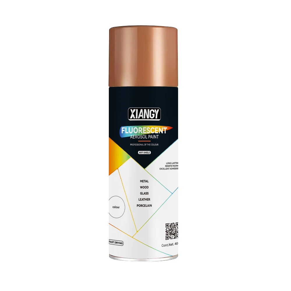 Factory OEM Fluorescent Yellow Spray Paint Automotive Paint Can Graffiti Fluorescent Aerosol Paint