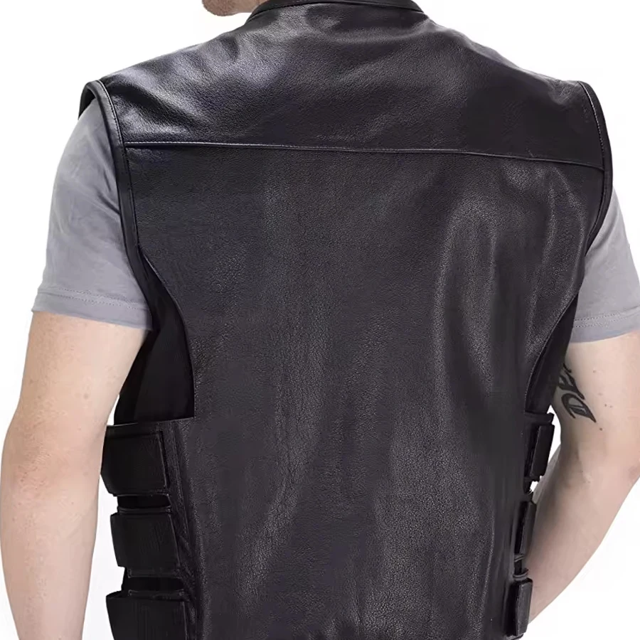 New Leather High Quality Vest for Adults ODM Services Available Price Soccer Sportswear Custom Logo Name Printing Latest Style