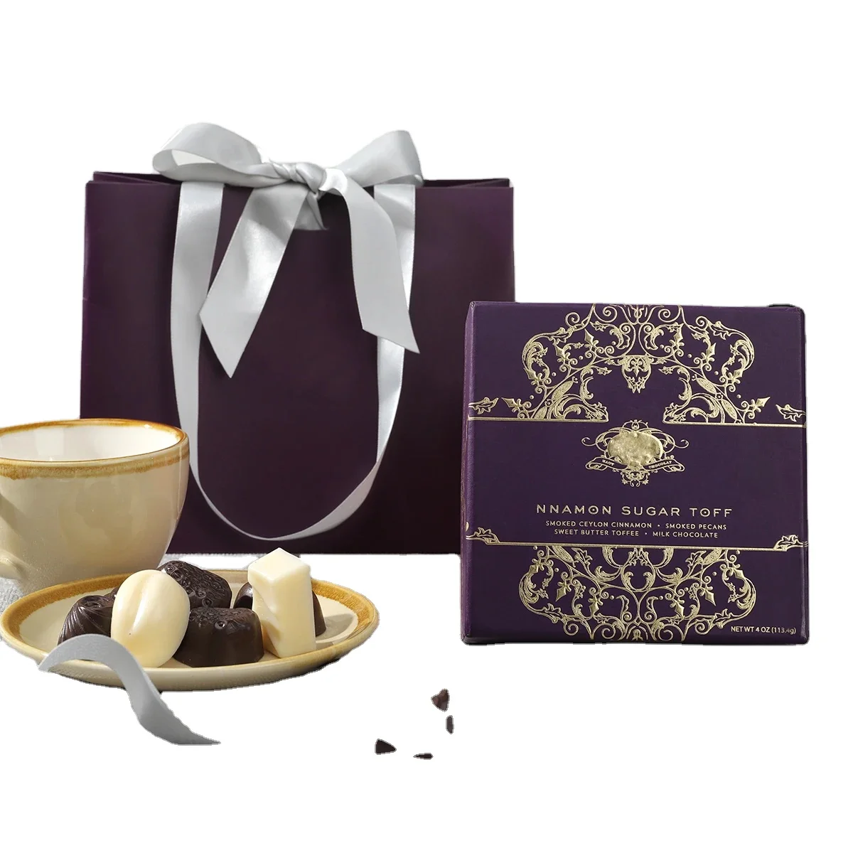 New Customized Cardboard Luxury Paper Packaging Chocolate Cookies Candy Gift Box