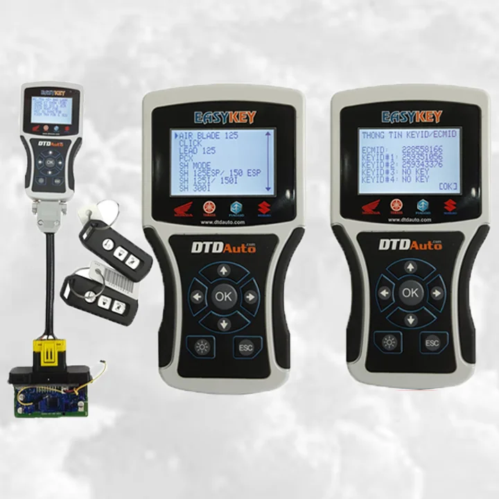 Easykey Motorcycle Key Programmer Fast automatic programming direct to SCU & ECM (without vehicles)