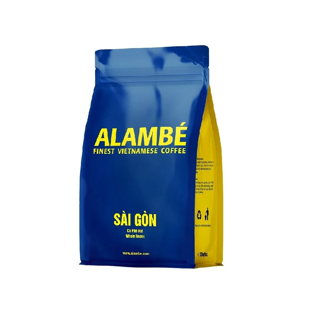 Daily Drink Caffeinated Type Premium Grade Liberica Arabica & Robusta Alambe Sai Gon Whole Bean Coffee Made In Vietnam