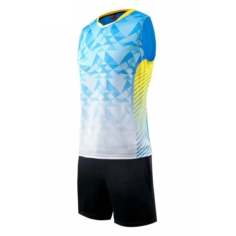 Premium Quality Men Volleyball Uniform Breathable Volleyball Uniform Wholesale league jerseyOutfit Lightweight volleyball jersey