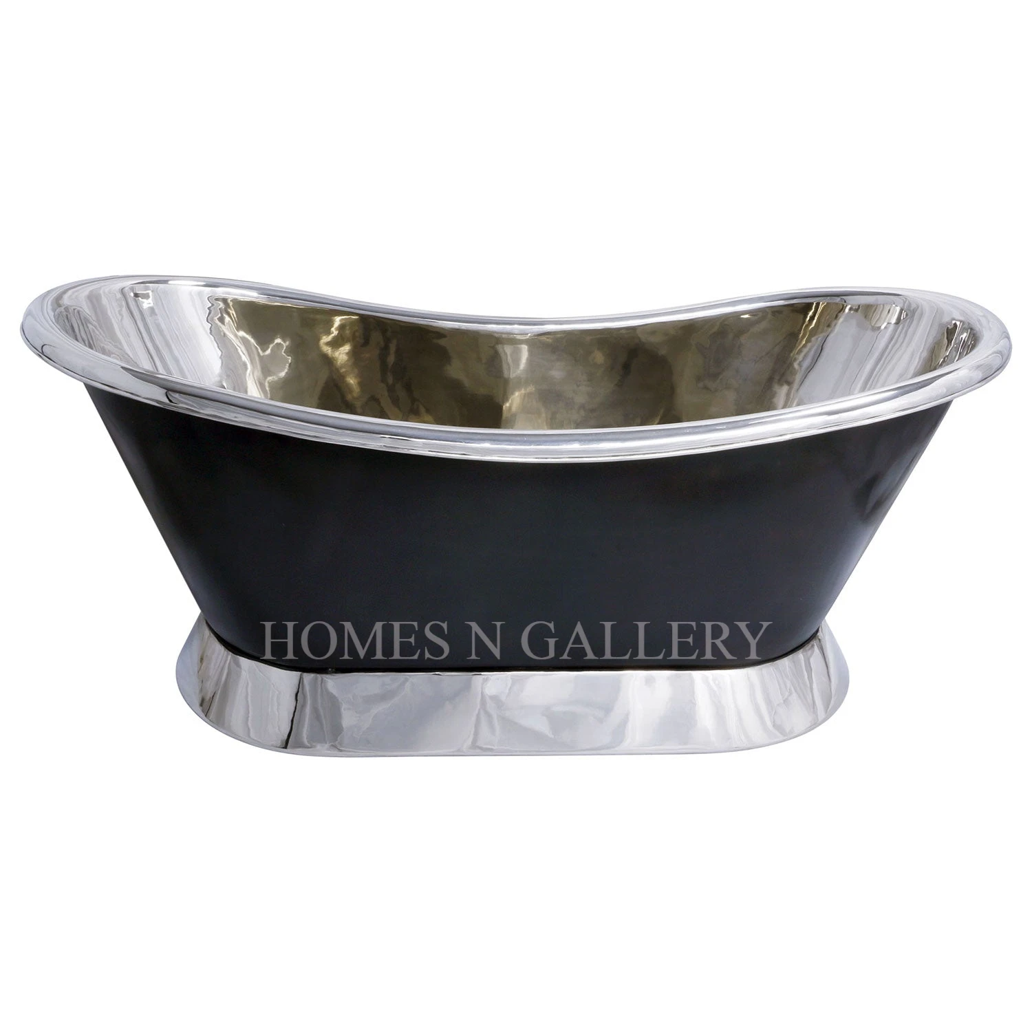 Latest Luxury Style Solid Brass Bath Tub High Quality Antique Hammered Bathroom Wholesale Price Oval Traditional Drainer Soaking