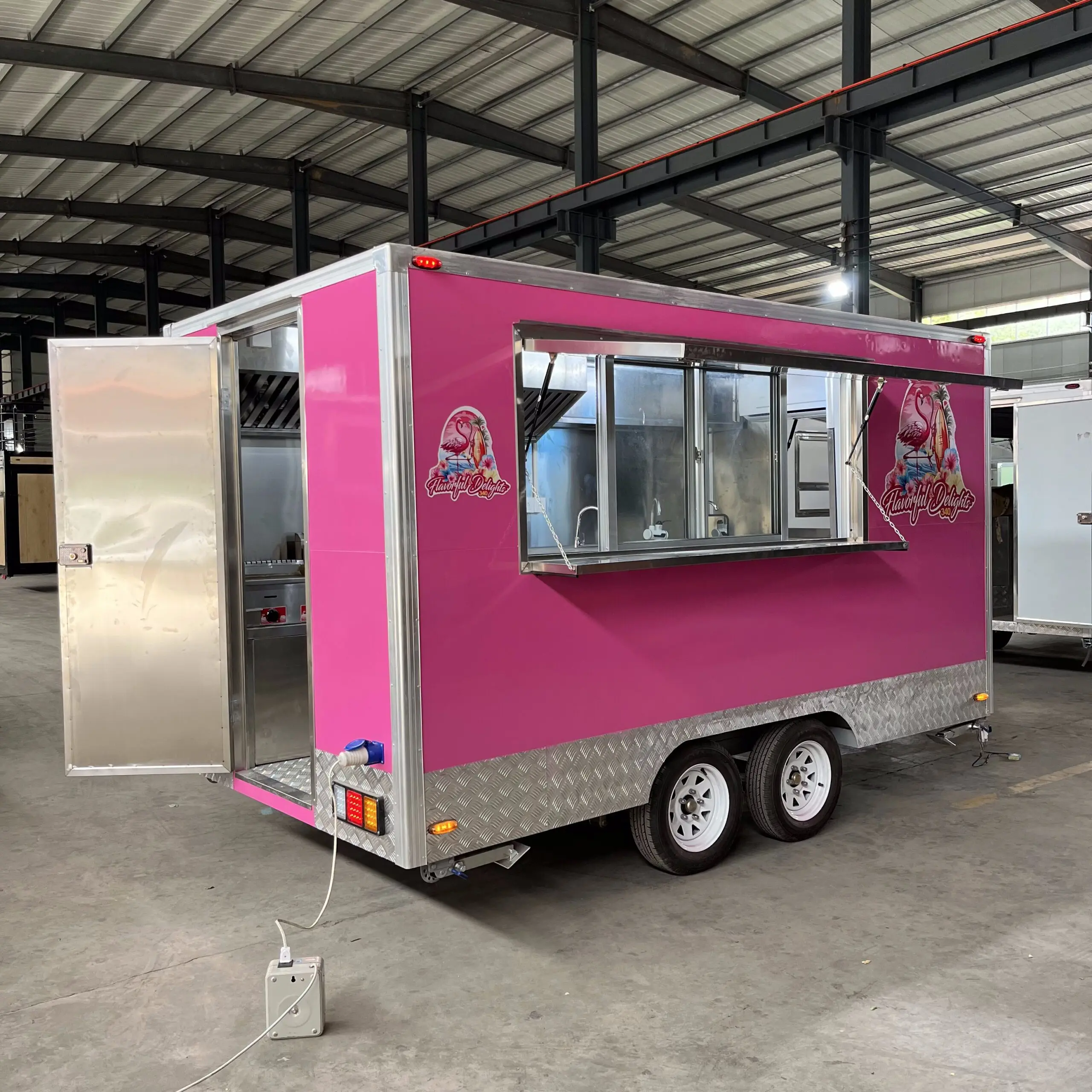 Discount Sales on Mobile Food Trailer Beverage Hot Storage Food Trailer for Sale for Ice Cream