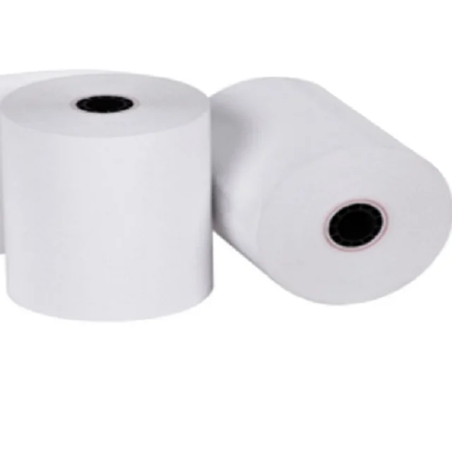 Factory Price Thermal Receipt Printing Paper Single White Cash Register Paper 57mm 80mm Available 57x40mm Thermal Paper