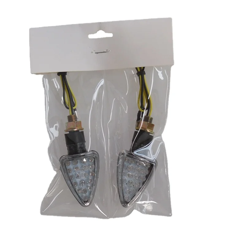Emark 12V Flowing Universal Motorcycle LED Turn Signal Light with special shape to motorcycle