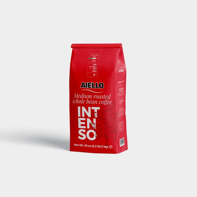 70% ARABICA INTENSO WHOLE BEAN COFFEE 1KG ITALIAN LUXURY LINE sweet balanced aromatic coffee blend
