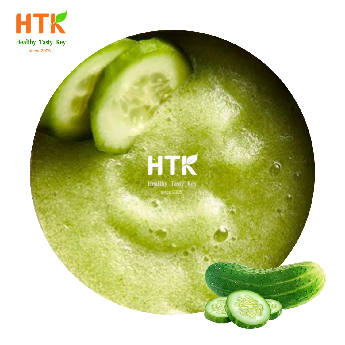 Лидер продаж 2022, замороженная пюре огурца, сделанная на вьетнамской фабрике от HTK FOOD, еда, напитки, красота и кожа
