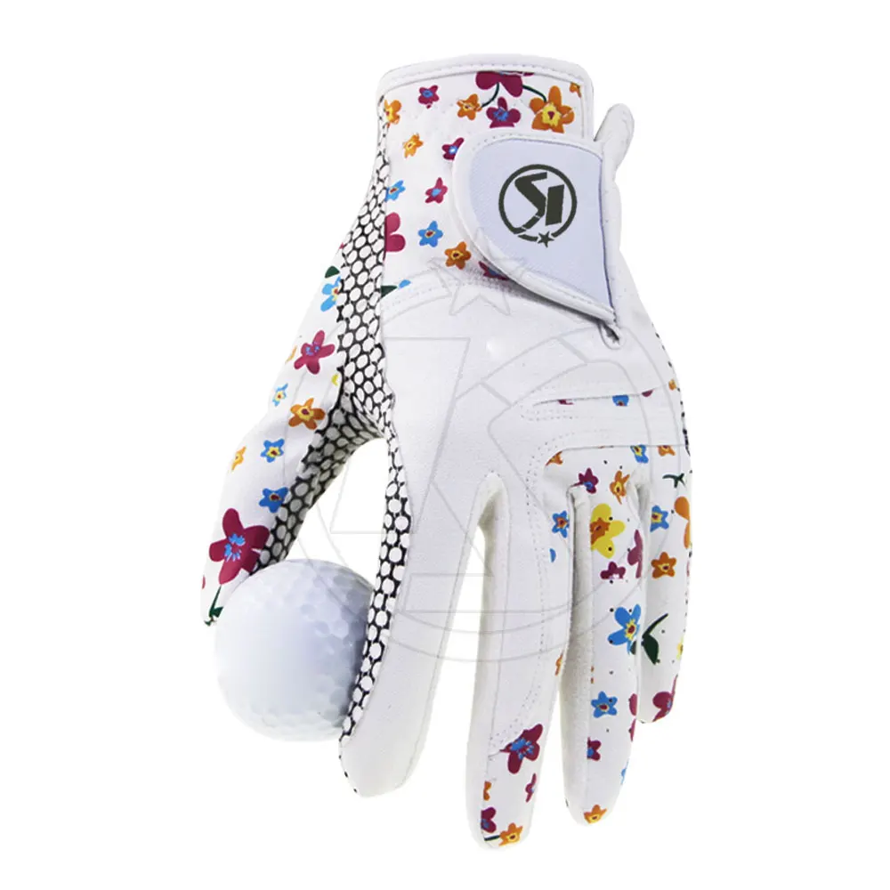 Golf Gloves With Custom Logo Anti Slip Golf Glove Cabretta Leather Sheep Skin Golf Gloves