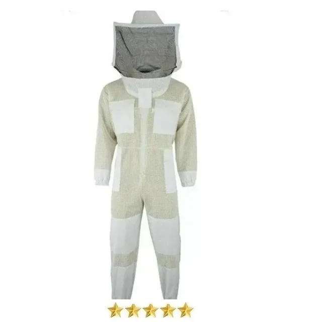 Air Mesh Ventilated Beekeeping Suit With Fencing Veil Factorcy Price