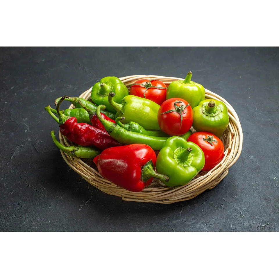 IQF Frozen Vegetable Yellow Red Green Frozen Bell Pepper Origin Viet Nam with Cheapest price and Customized logo