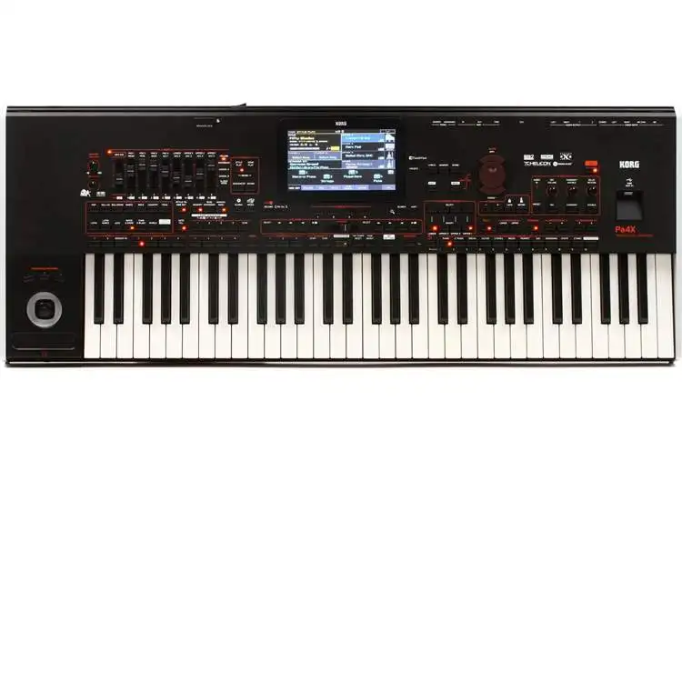 Hot 2022 Korg Pa4X 61 Professional Arranger (61-Key) Workstation Keyboard in stock.