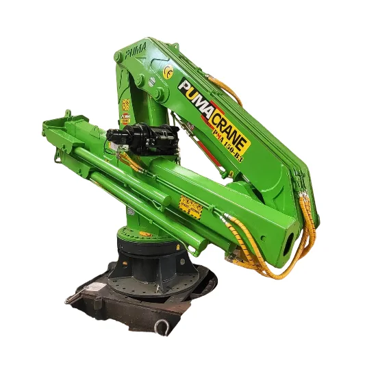Puma Crane Turkey High Quality 5 Ton Hydraulic Knuckle Boom Marine Ship Deck Floating Crane High Load Moment