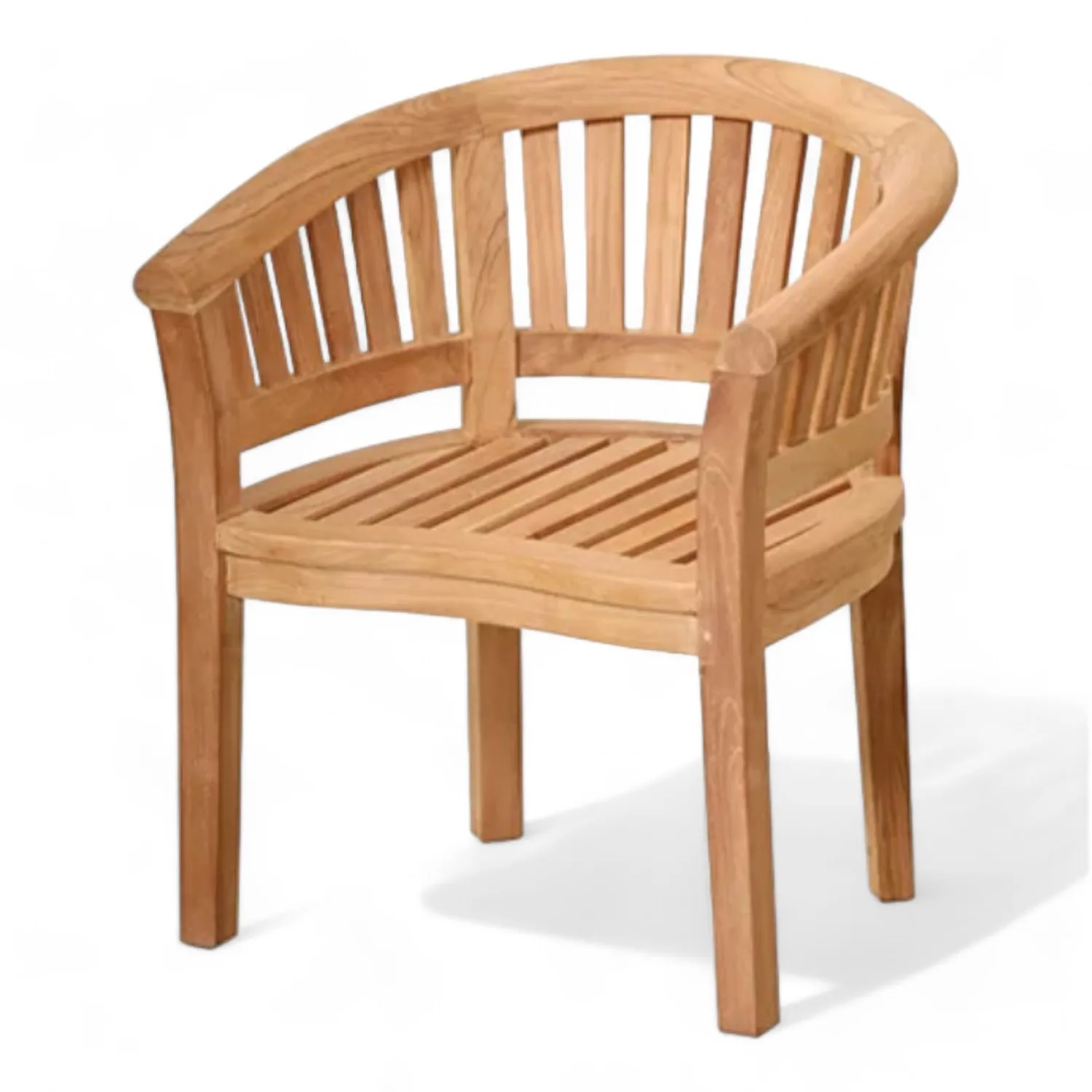 Coastal Indonesia Teak Wood Furniture Set for Outdoor Garden Balcony Dining Living Room Hotel-Includes Coffee Table Bench Set